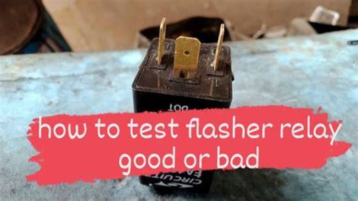 Can you test a flasher relay?