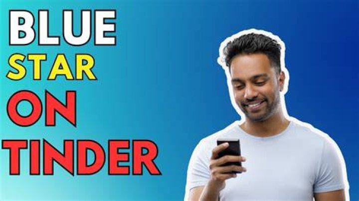 Does the blue star on tinder mean?