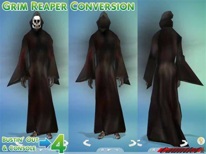 Does the grim reaper come in sims 4?