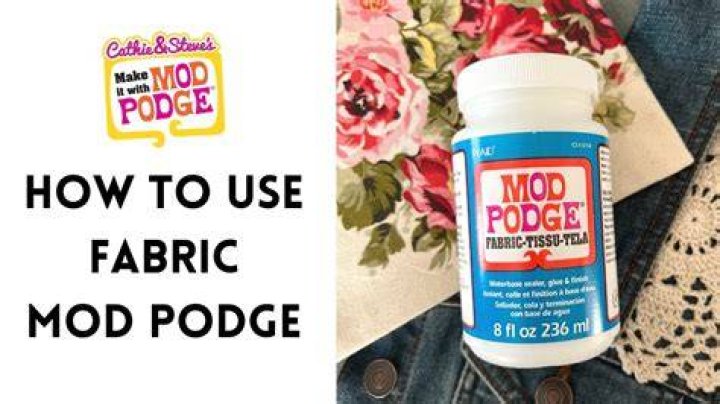 How does modge podge work?