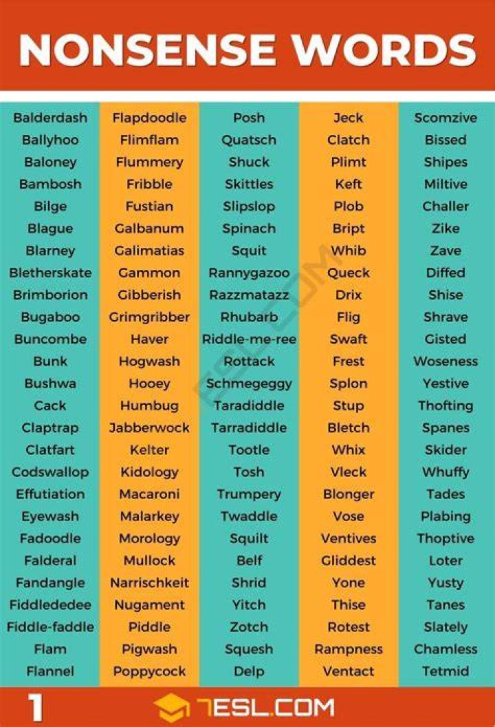 Is nonsensical a real word?