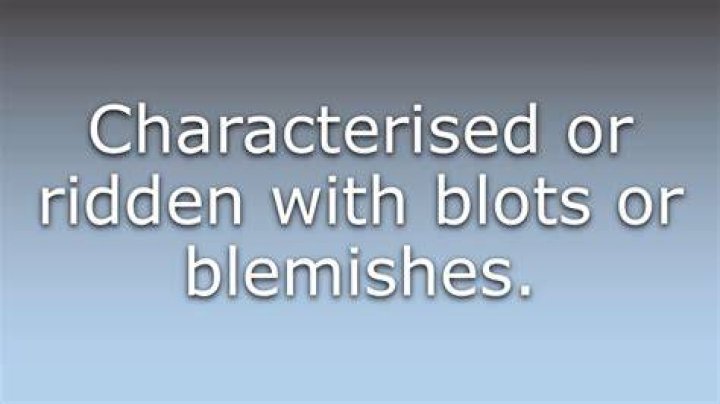 What does the name blotty mean?