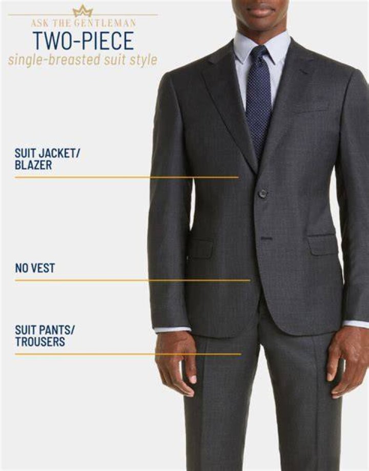 What is 2 piece suit?
