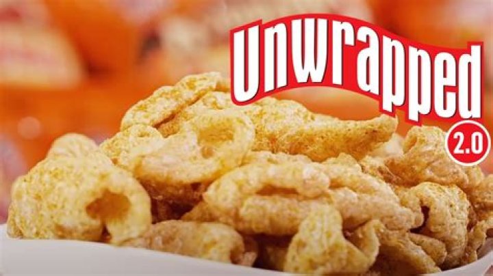 When were pork rinds invented?