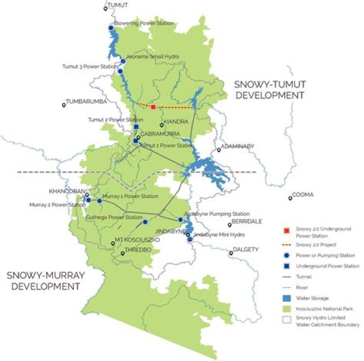 Where is snowy hydro?